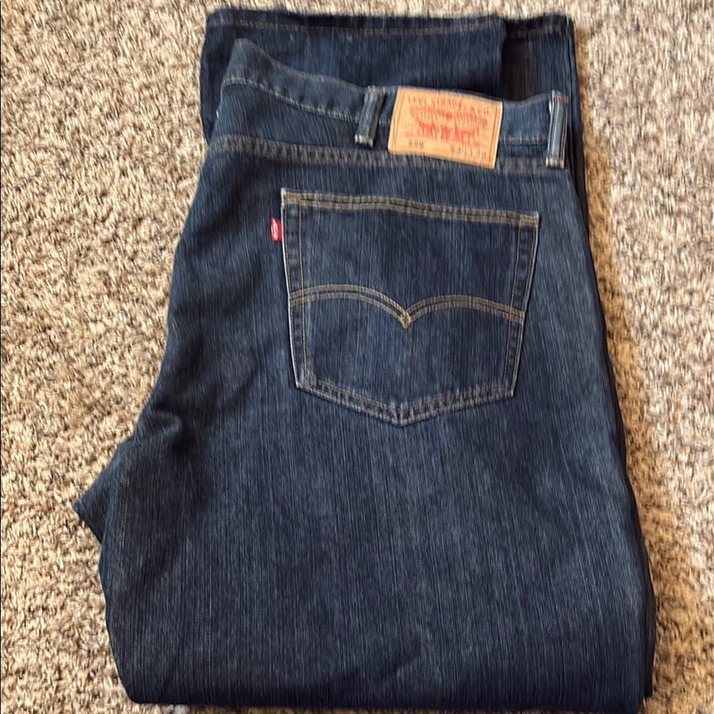 Levi's Blue Straight Jeans Classic Style